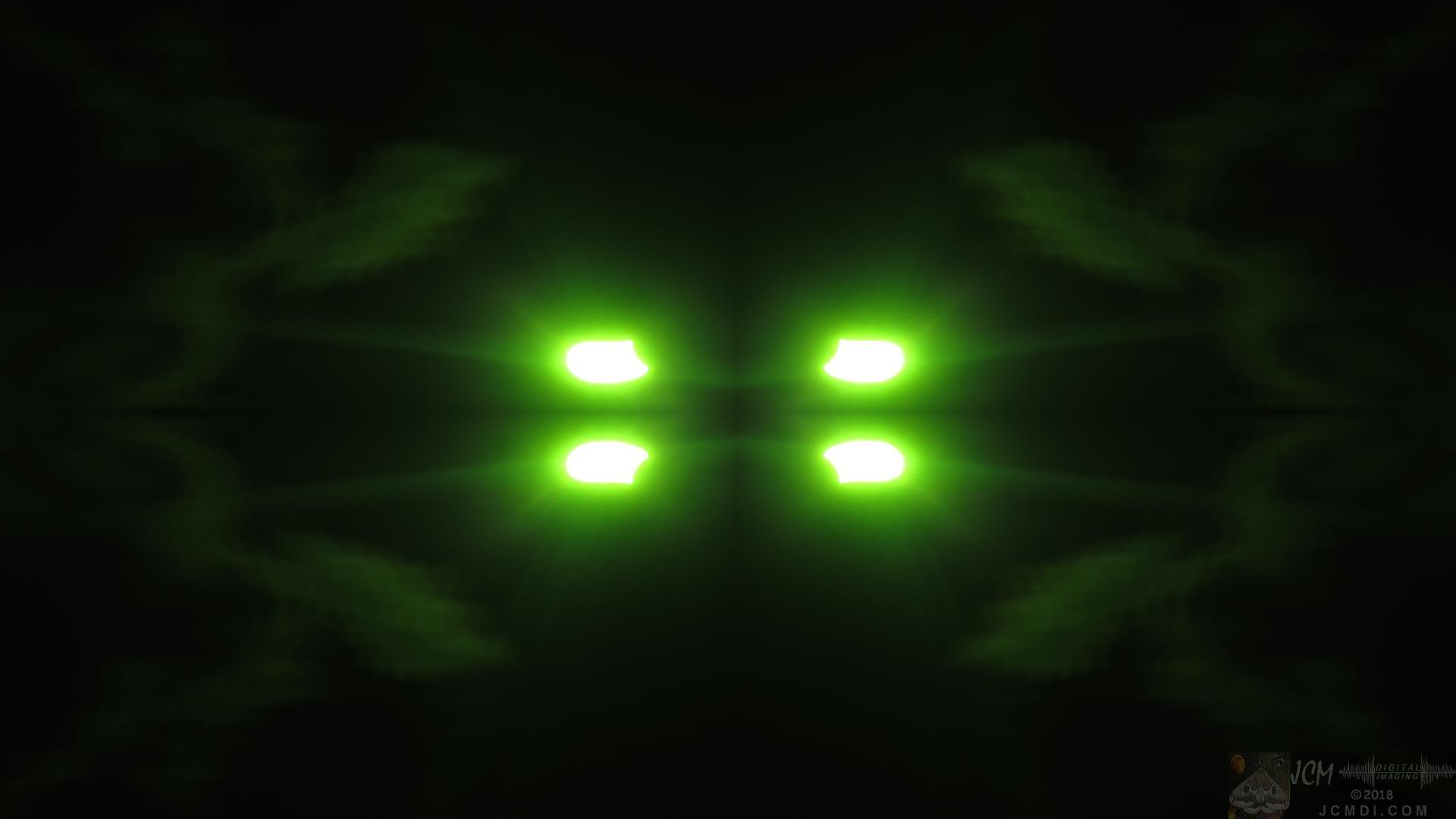 Total Eclipse jittery image thru filter Quadroscopic